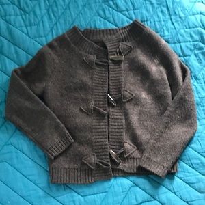 Zara 100% wool sweater/cardigan
